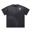 Hand-Frayed Sunfade Paint Splatter T-Shirt
