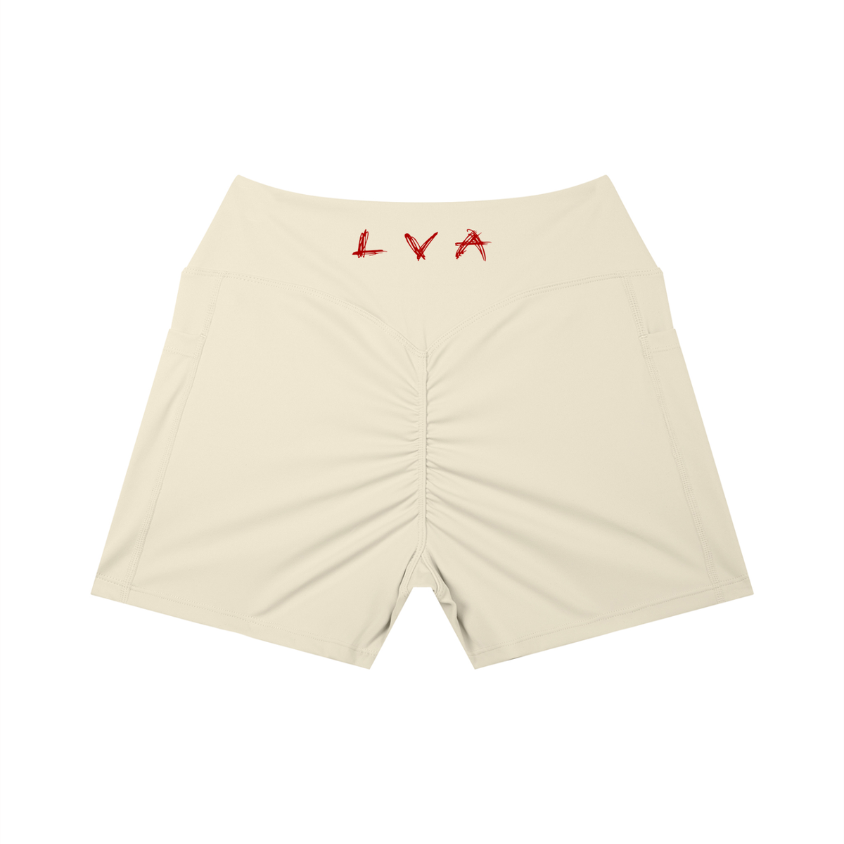 Women’s High Rise Pocket Yoga Shorts
